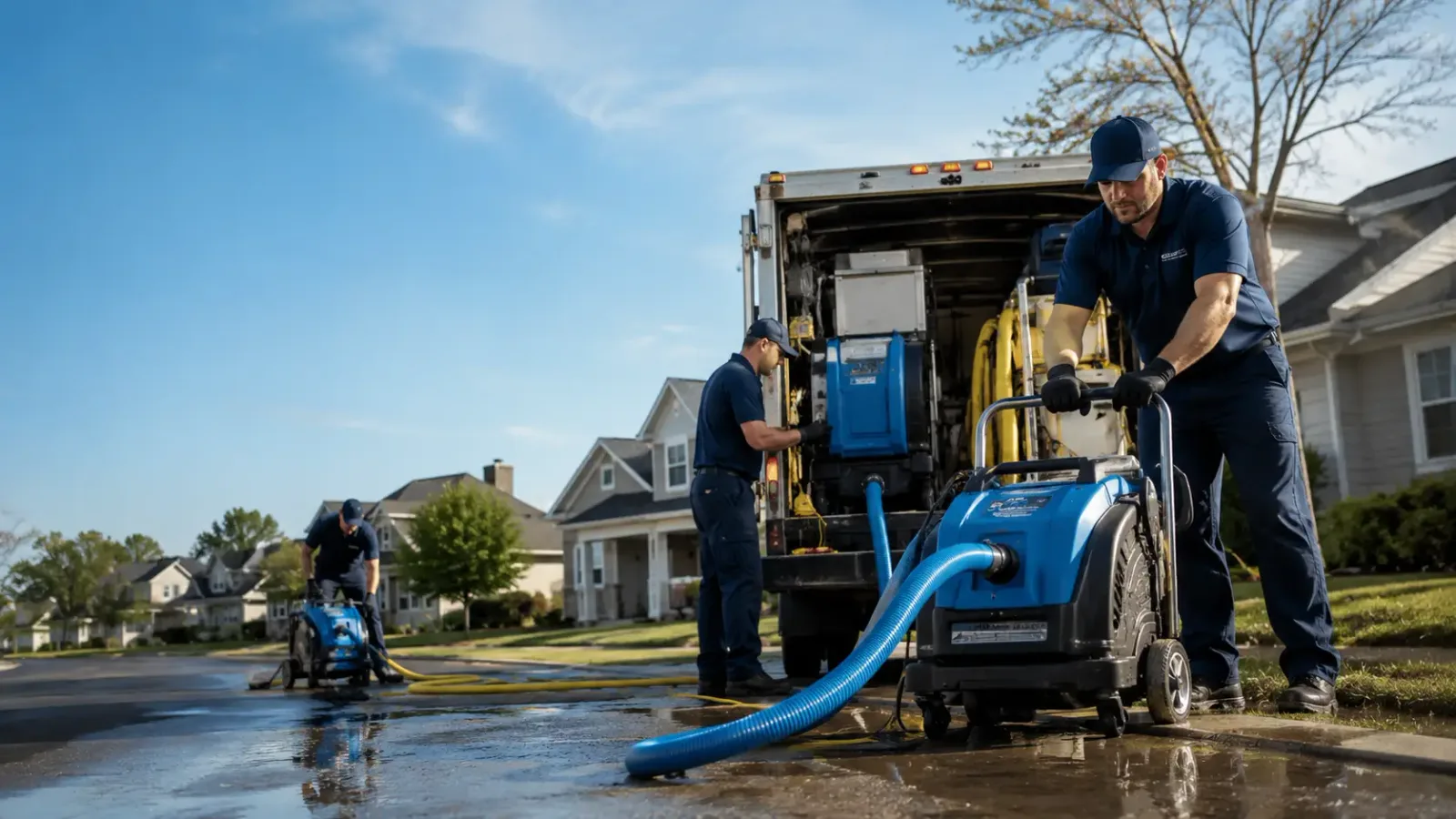 Flood Damage Cleanup in Chase, MI